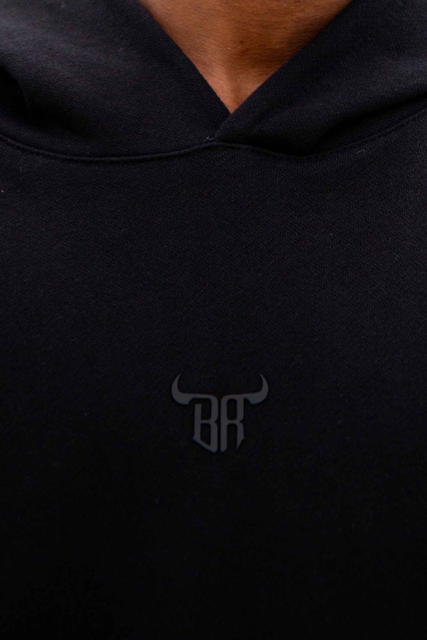 Hoodie Classic black Estampado negro