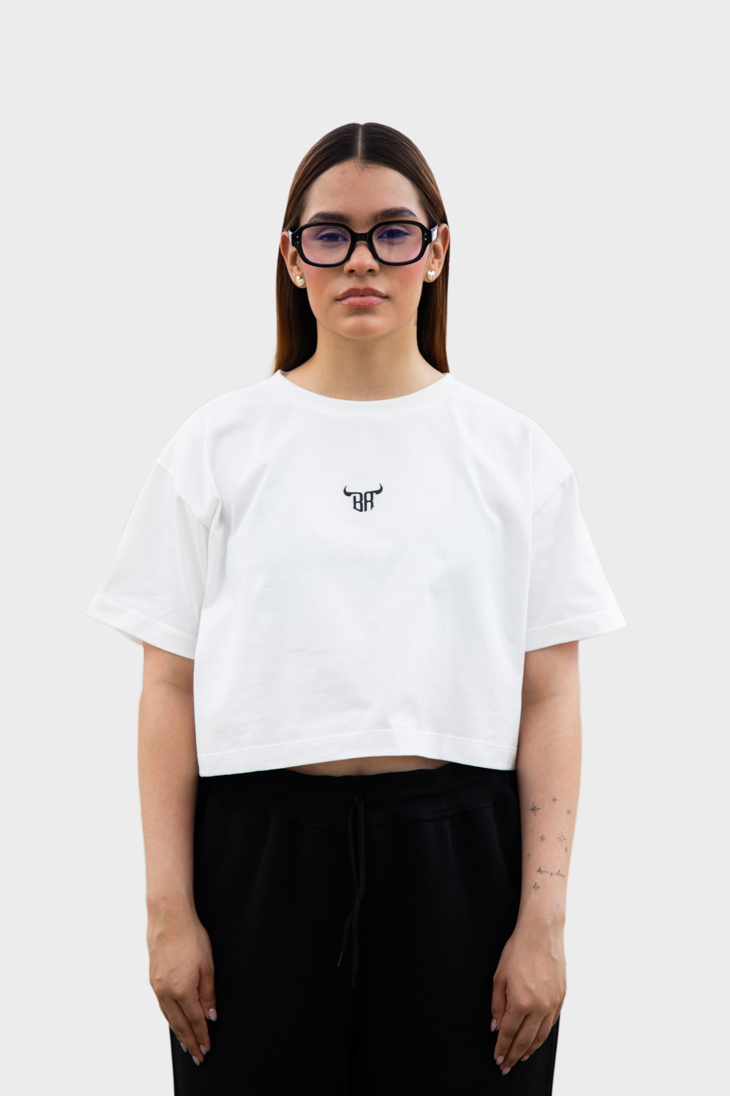 Croptop Classic cream