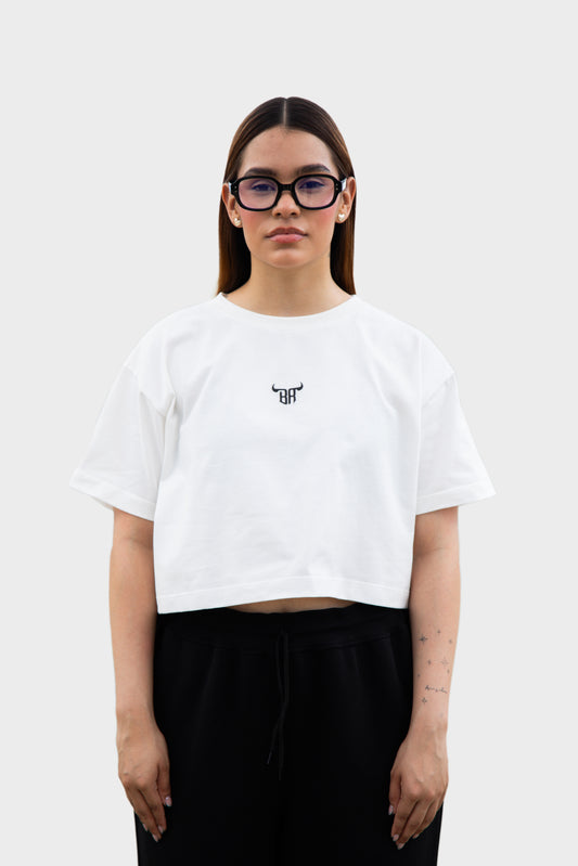 Croptop Classic cream